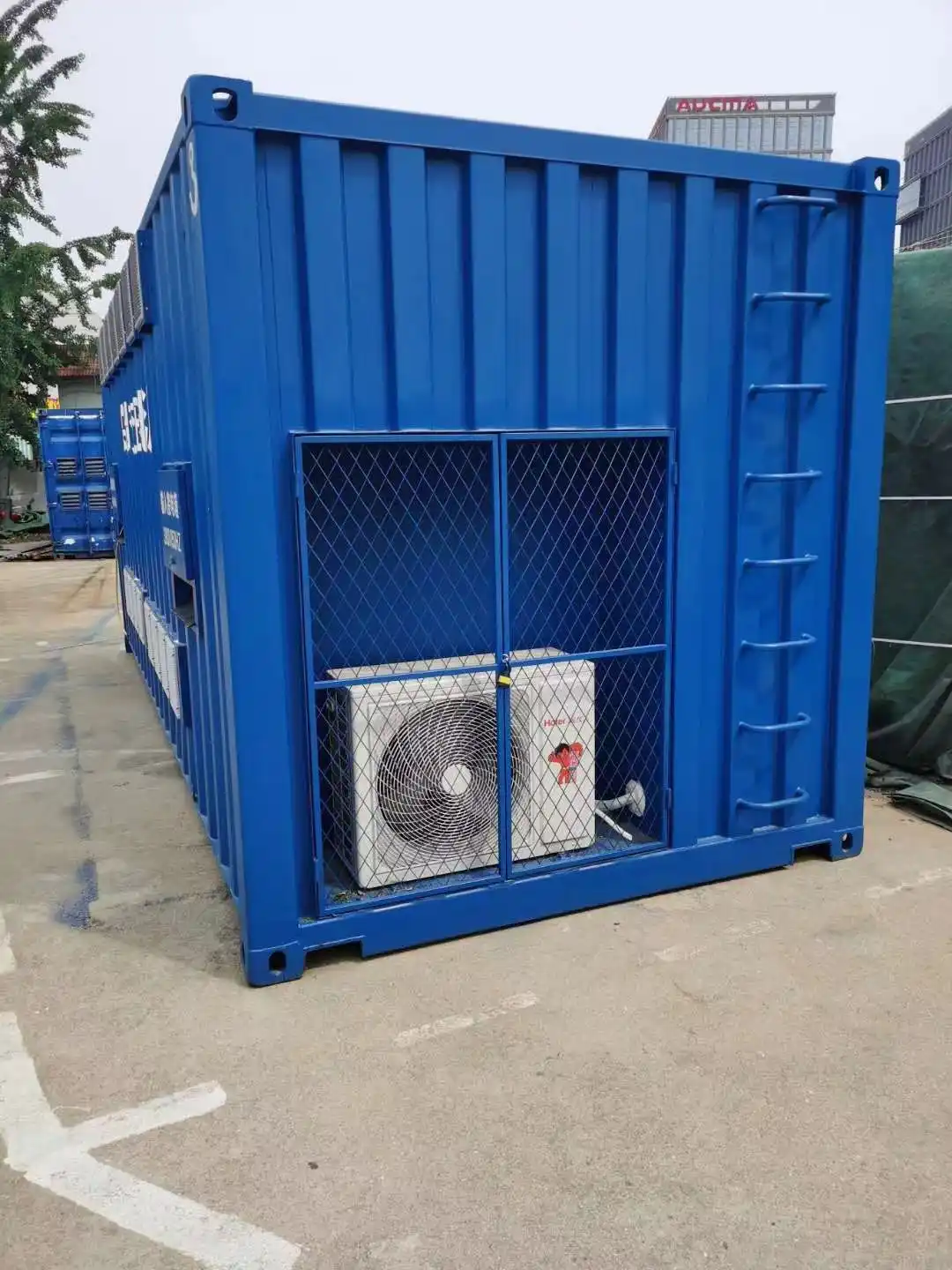 Shore power converter cooling system