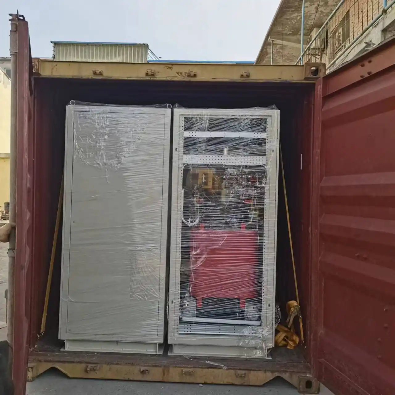 Shore power converter packing and shipment preparation