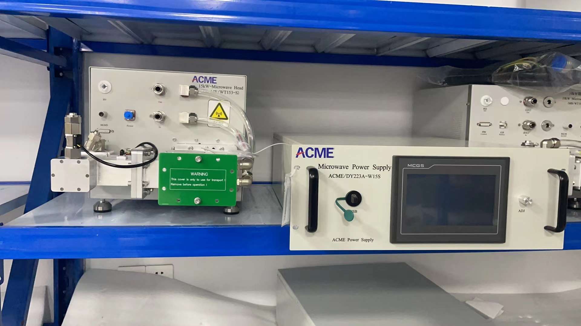 15 kW 2450 MHz industrial microwave generator system for OEM integration