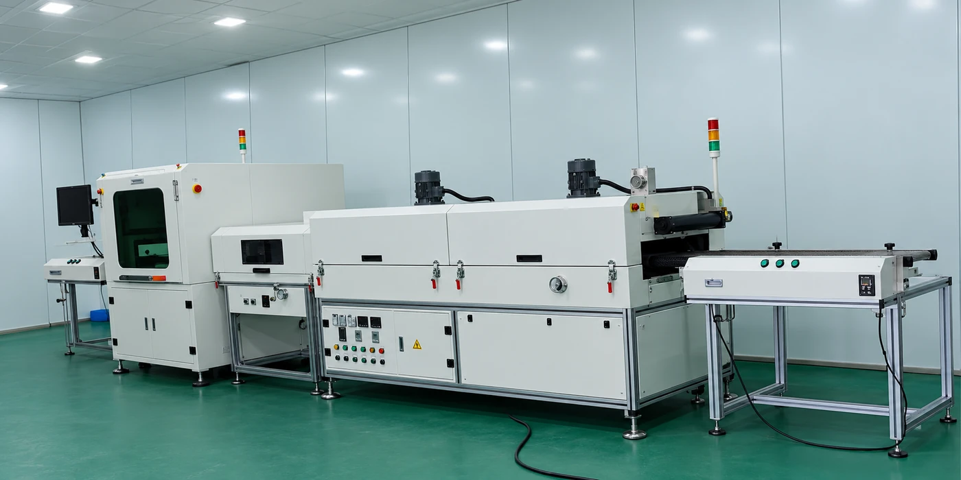 Industrial conformal coating spray equipment used for PCB protective treatment