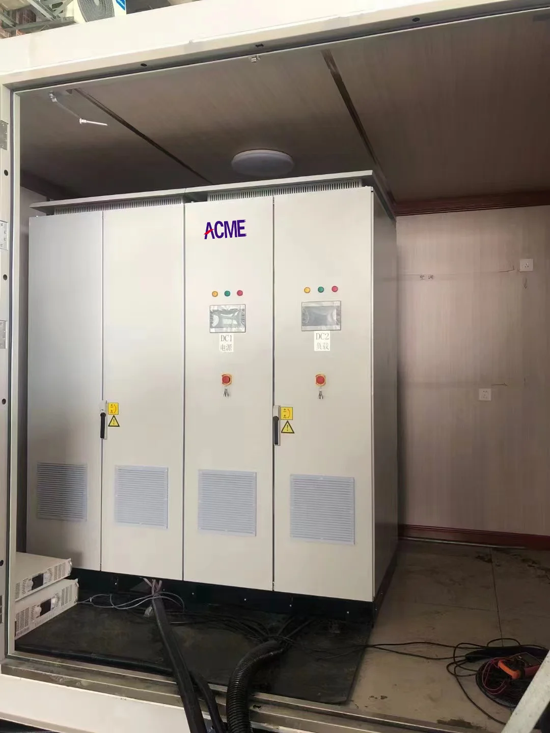 Battery emulator system installation