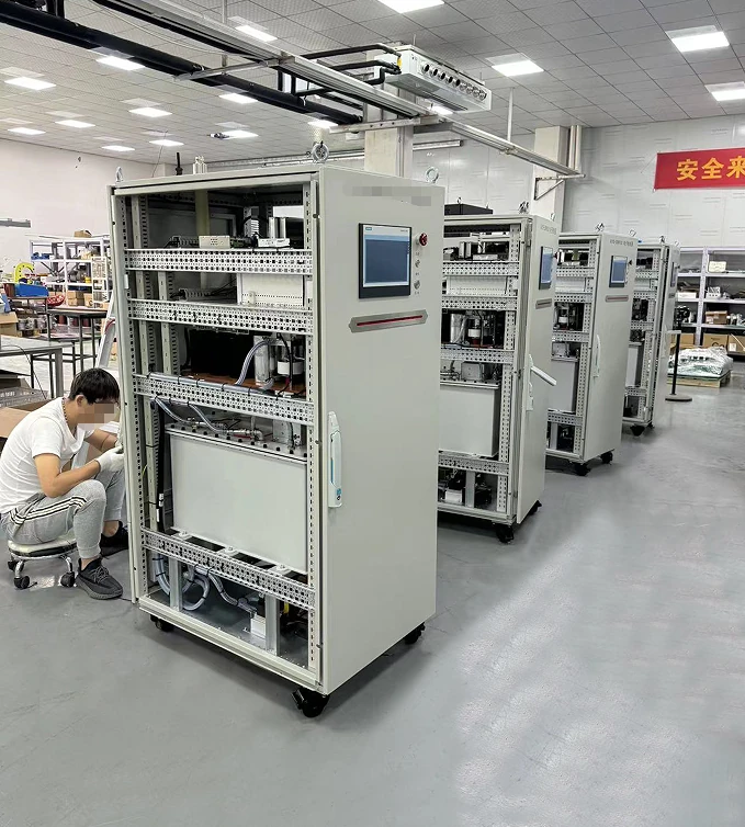 High voltage DC power supply factory testing